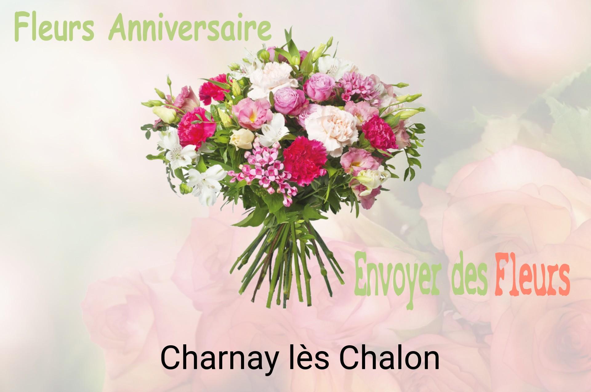 Bouquet de fleurs d’anniversaire livré à Charnay-lès-Chalon